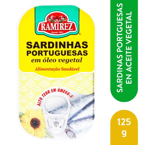 Sardina Ramirez Aceite Vegetal 125gr