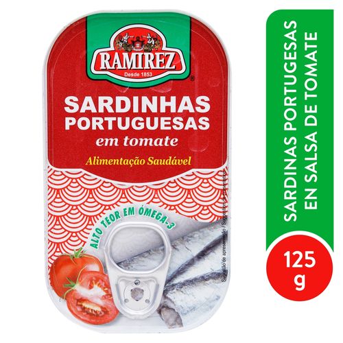 Sardina Ramírez en salsa de Tomate Portugués - 125 g