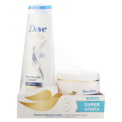 Dove Sh Recon Com 370ml Ms Masc 300g 1ea