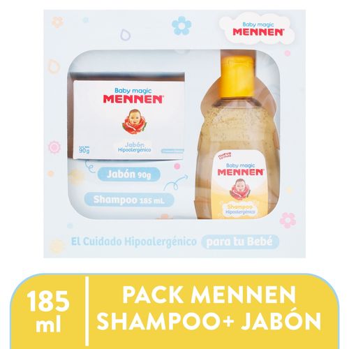 Pack Mennen Shampo 185ml Jabon90gr  1 Ea