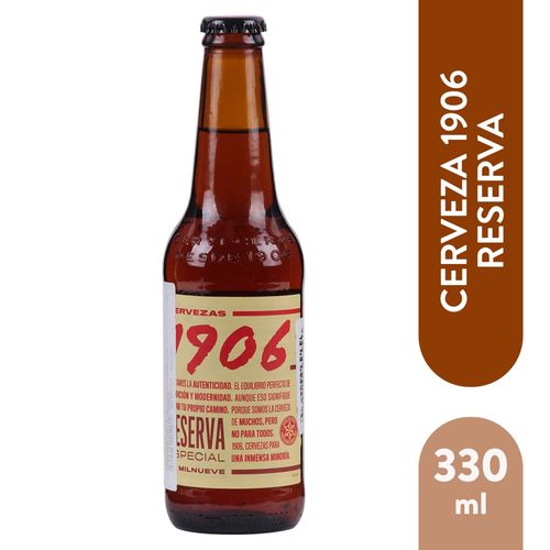 Cerveza Estrella Galicia 1906 Reserva Española 330ml