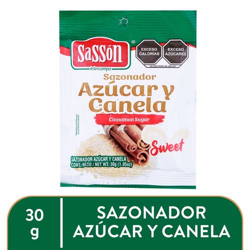 Sasson Canela Y Azucar Sobre 30Gr