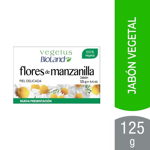 Jabón Tocador Bioland Manzanilla - 125 g