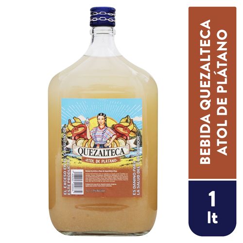 Quezalteca Atol De Platano 1000ml