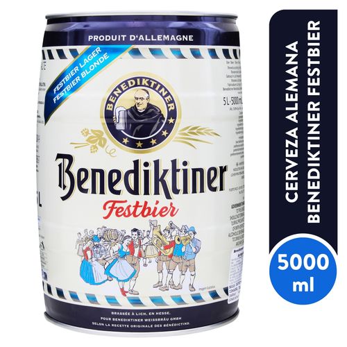 Cerveza Bitburger Benediktiner Trig Festibi - 5000 ml