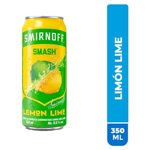 Smirnoff Smash Lemon Lime 350ml