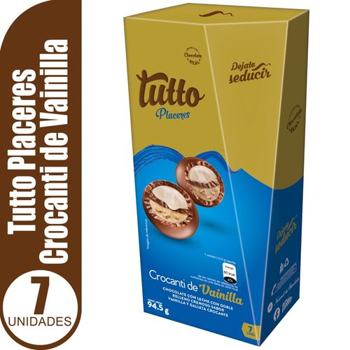 Chocolates Tutto crocante placeres bombon - 94,5 g