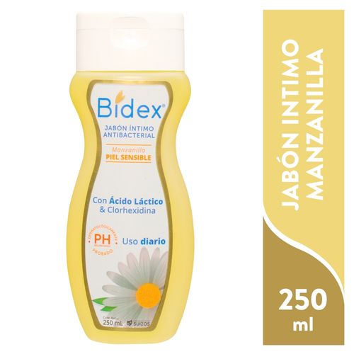 Jabon Intimo Bidex Manzanilla 250Ml