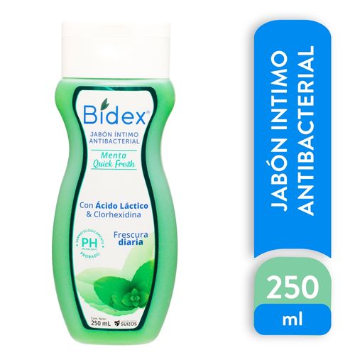 Jabon Intimo Bidex Menta 250Ml