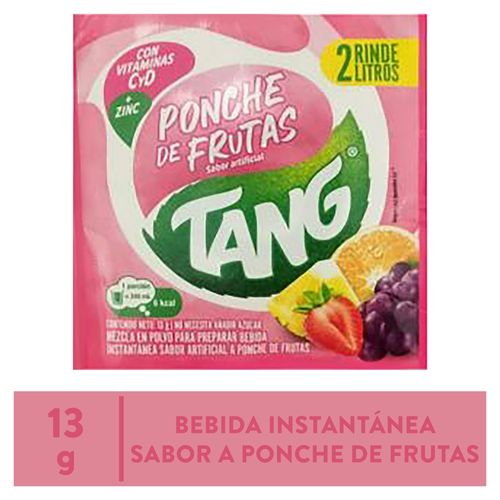 Bebida Polvo Tang Ponche  140 Gr