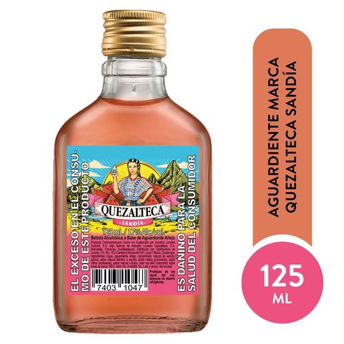 Ron Quezalteca Sabor Sandía - 125ml