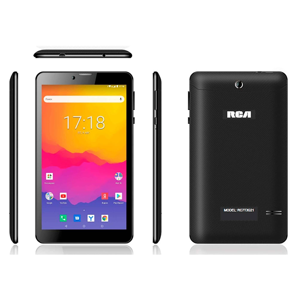 Tablet RCA Android wifi 3G Rc7T3G21 - 7 pulgadas - Walmart | Guatemala