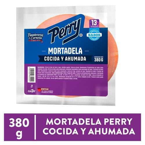 Mortadela Perry Cocida y ahumada -380 g