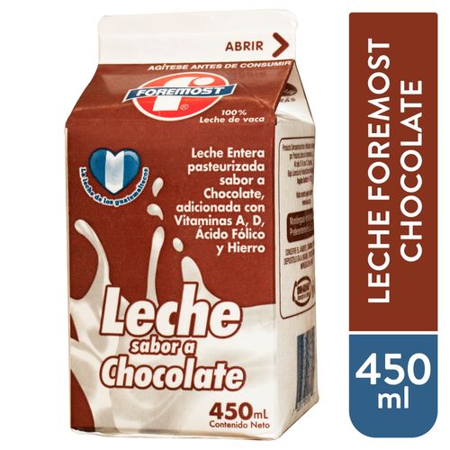 Leche Foremost Pasteurizada Chocolate - 450ml