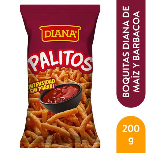 Snack Diana palitos maíz y barbacoa - 200 g