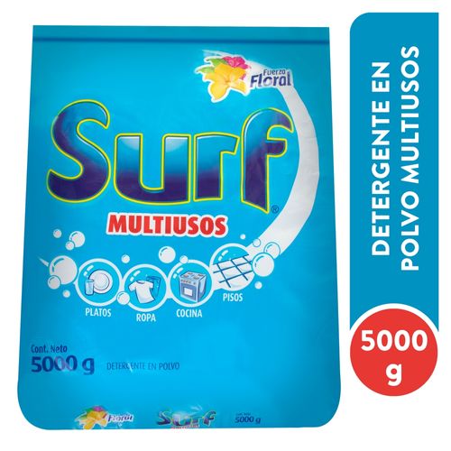 Detergente Polvo Surf Fuerza Floral 5Kg