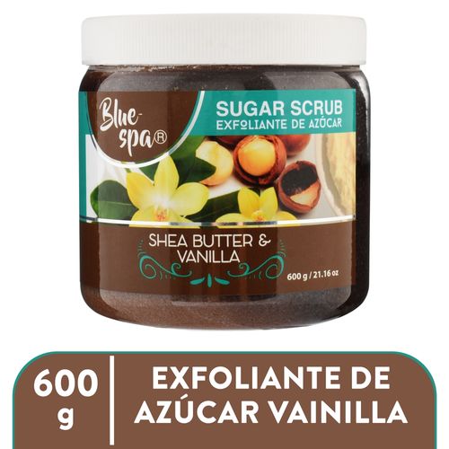 Exfoliante Blue Spa H5, de Azúcar Vanilla y Karité -600g