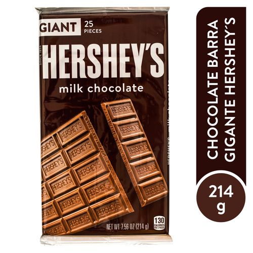 Chocolate Hersheys Con Leche - 214gr