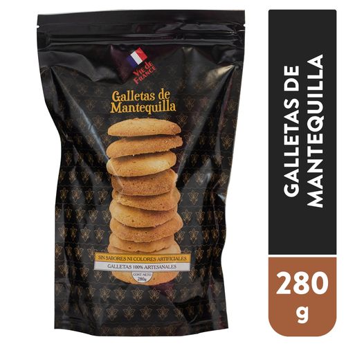 Galleta artesanal Vie De France sabor mantequilla - 280 g