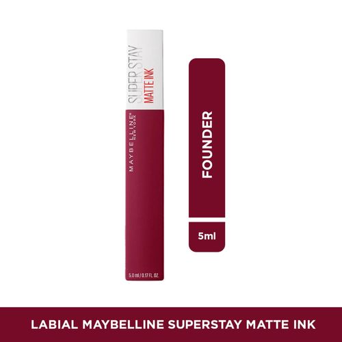 Labial Líquido Matte Ink Maybelline NY Super Stay Founder 5 ml