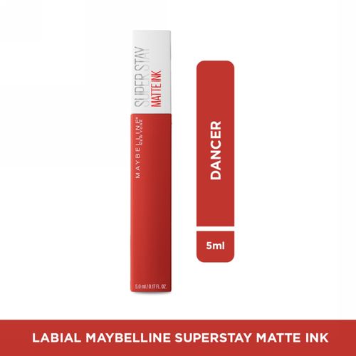 Labial Líquido Matte Ink Maybelline NY Super Stay Dancer 5 ml