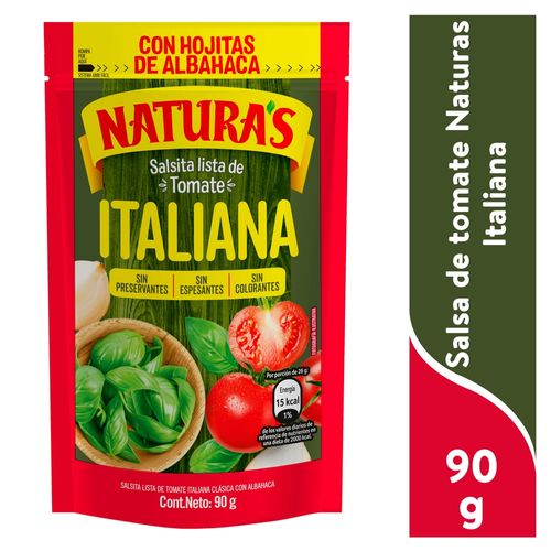 Salsa Natura's Italiana Clásica - 90 g