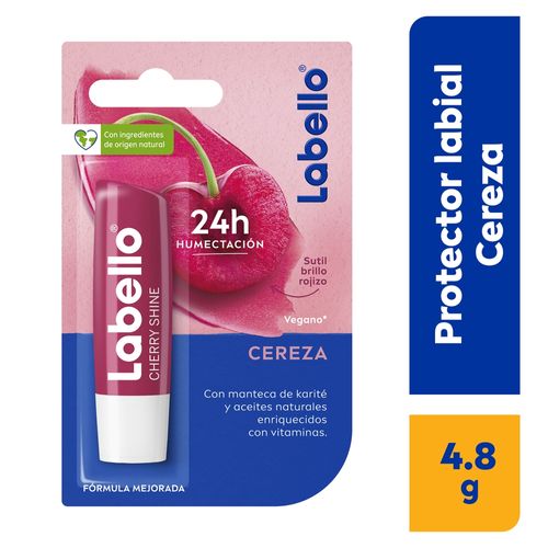 Protector Labial Nivea Labello Cereza -4.8 g