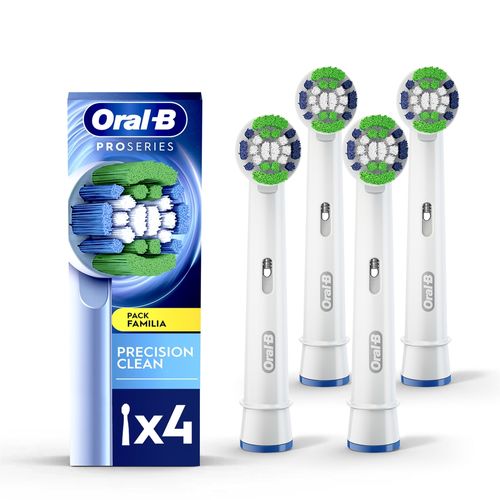 Cabezales Oral B de Repuesto Cepillo Dental Precision Clean - 4 uds