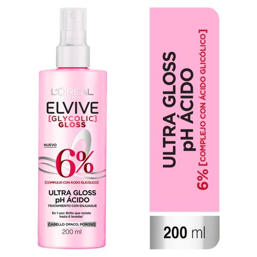 Tratamiento L´Oréal Paris Elvive Glycolic Gloss - 200 ml