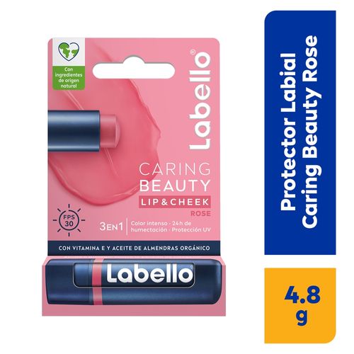 Labial Labello beauty rose fps 30 -  4 g