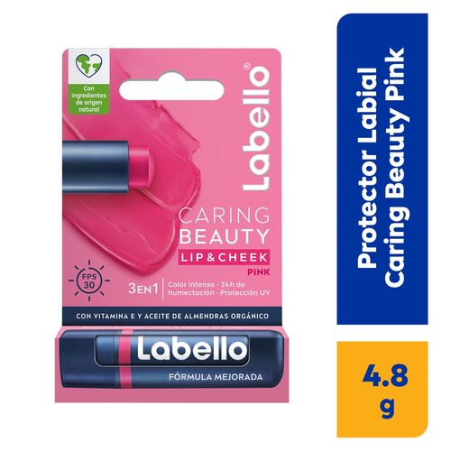 Labial Labello beauty pink fps 30 -  4 g