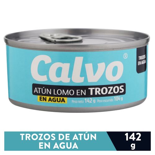 Atún Calvo trozos en agua - 142 g