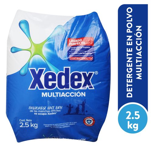 Detergente Xedex Multiac Lim Activa - 2.5kg