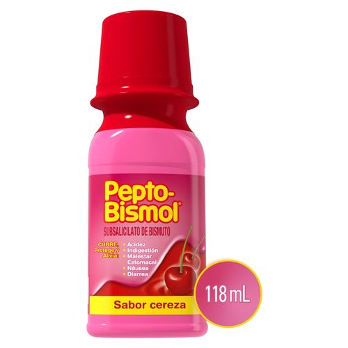 Suspensión Pepto-Bismol  Sabor Cereza 118 ml