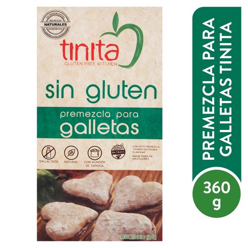 Premezcla para galletas Tinita sin gluten - 360 g