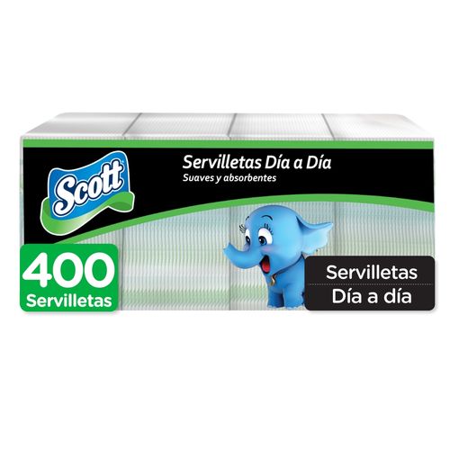 Servilletas de Papel Scott - 400 Hojas