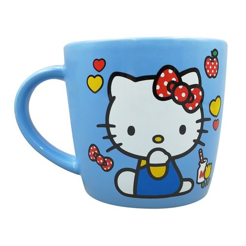 Hello Kitty Taza De Ceramica 375Ml Azul