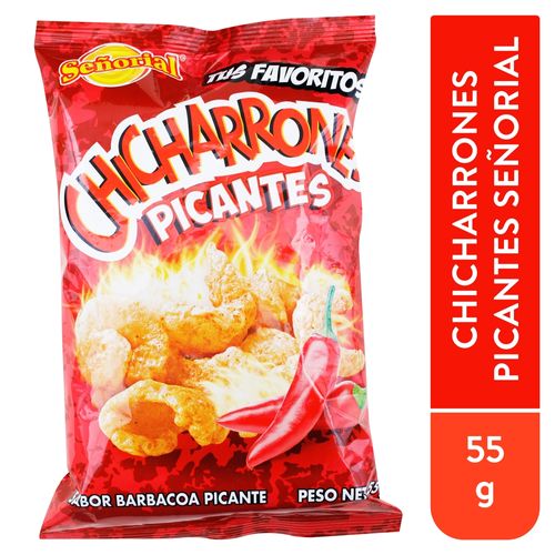 Snack Chicharron Bbq Picante 55g