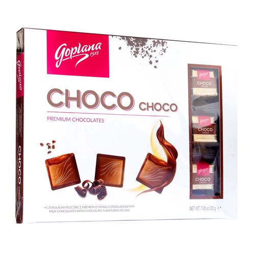 Chocolate Goplana cuadrado caja - 200 g