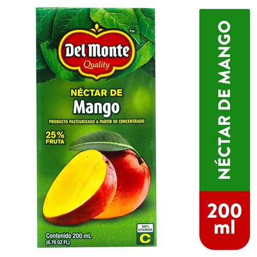 Nectar Del Monte De Mango Tetra 200Ml