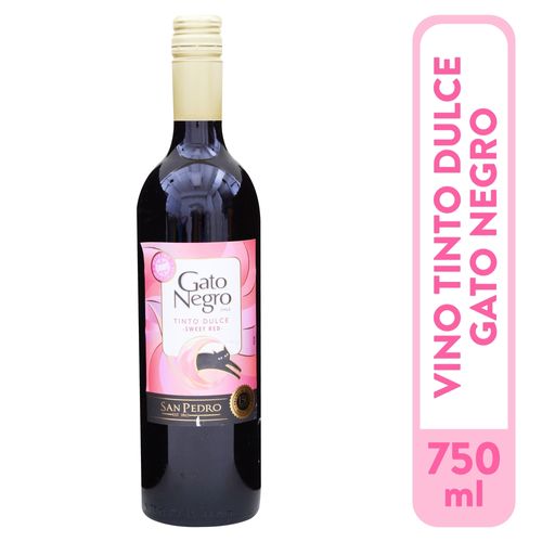 Vino Gato Tinto Dulce 750 Ml