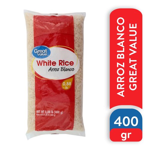 Arroz Great Value Blanco 400 g