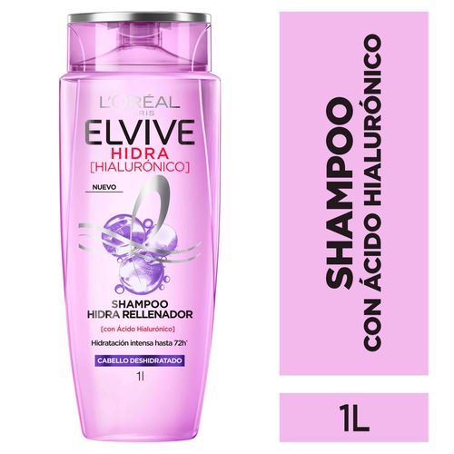 Shampoo L'Oréal Paris Elvive Hidra Hialurónico - 1Lt