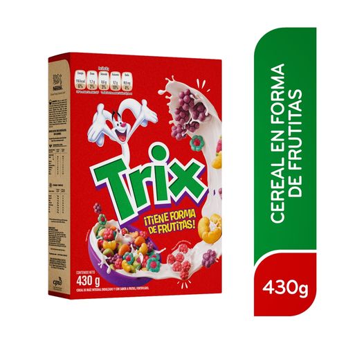 Cereal Trix Nestlé, Sabor A Frutas - 430g