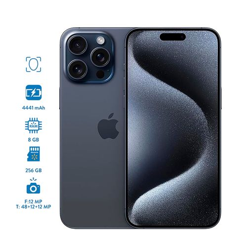 Celular Apple Iphone 15 pro max 8GB RAM 256GB almacenamiento