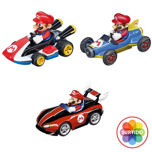 Auto De Carrera Blister Mario Kart 3Pack