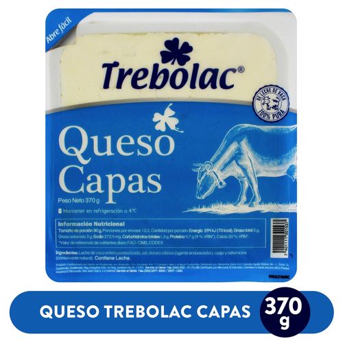 Queso Trebolac Capas - 370gr