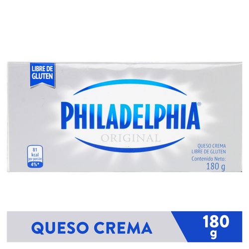 Queso Crema Philadelphia En Barra - 180 g