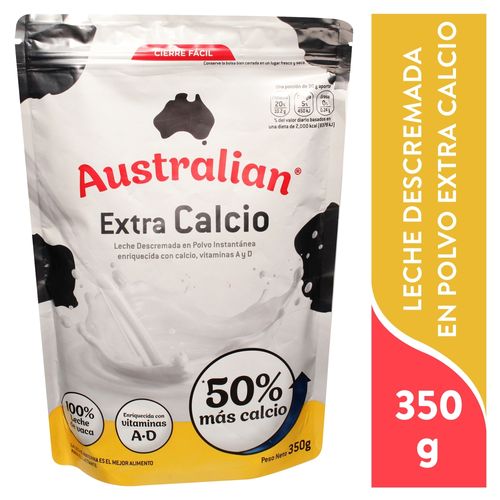 Leche en polvo Australian extra calcio - 350 g