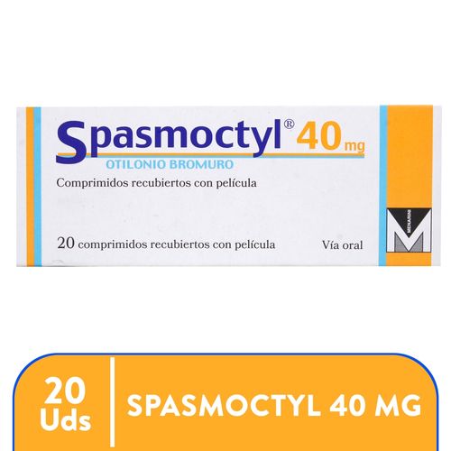 Spasmoctyl 40 Mg 20 Tabletas